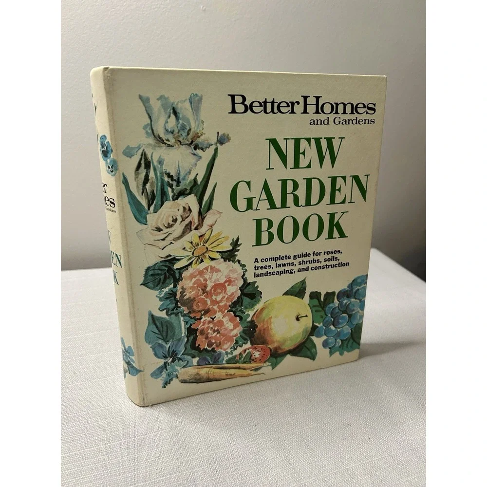 Vintage 1969 Better Homes and Gardens New Garden‎ Book ~ 5-Ring Binder MCM Style